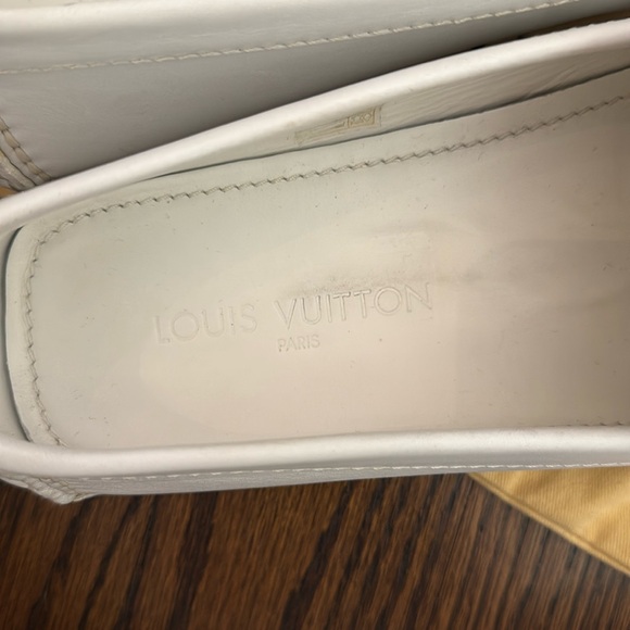 Louis Vuitton Monte Carlo moccasin shoes white - Picture 7 of 9